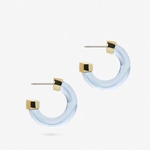 Ana Luisa 'Emily' Light Blue Glass Earrings - NEW